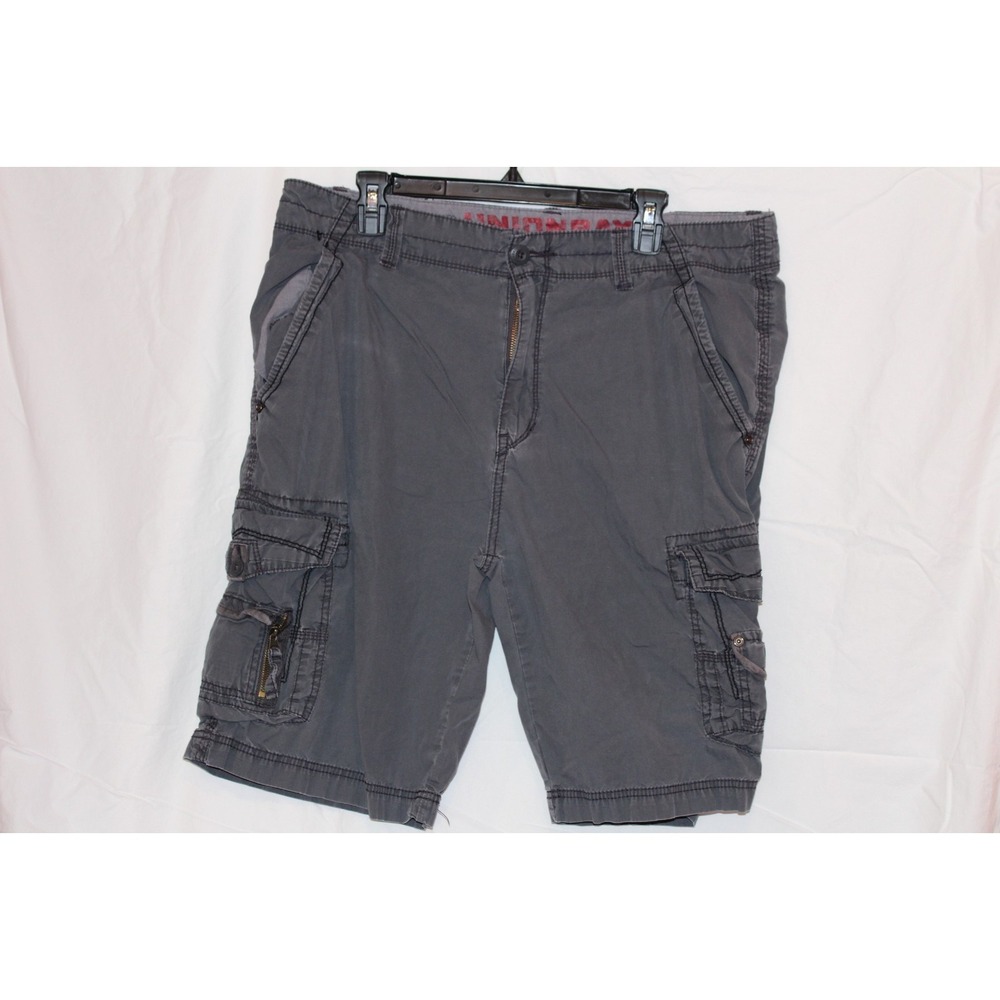 Unionbay Men's Cargo Shorts Size 36 Gray Utility Pockets